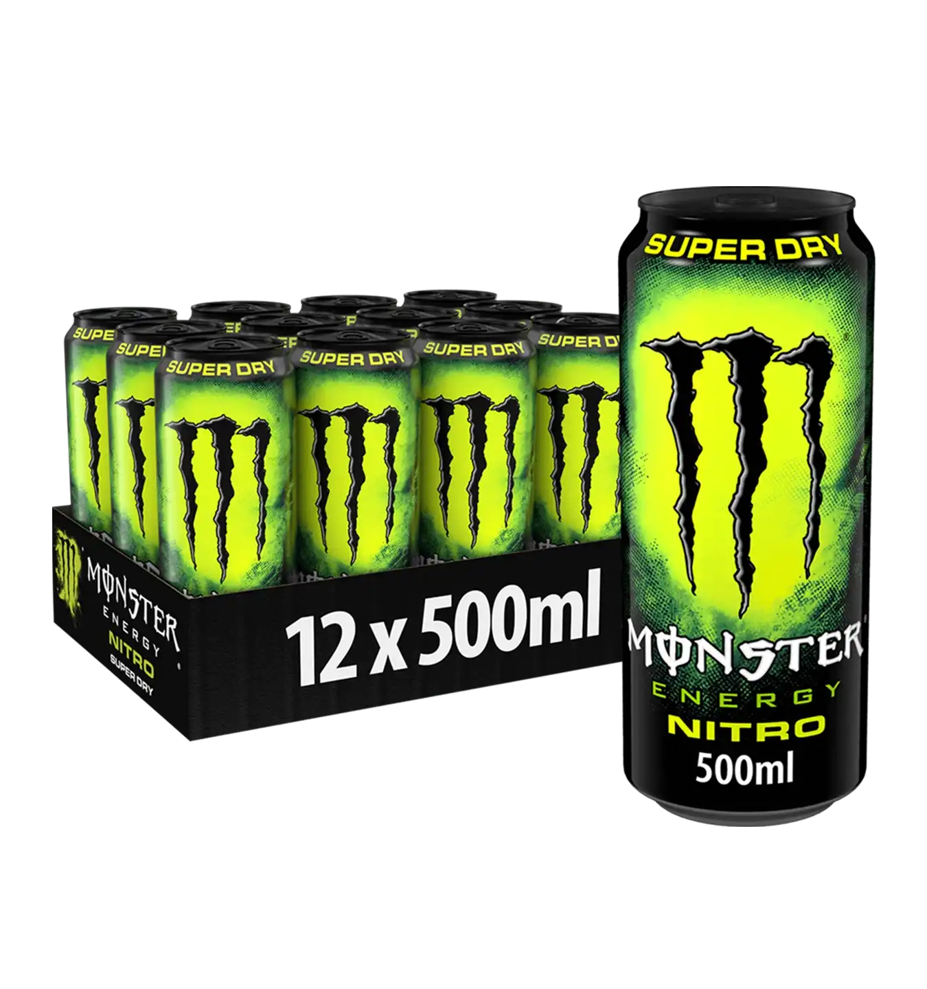 Monster Nitro - 12x 500 ml / Super Dry