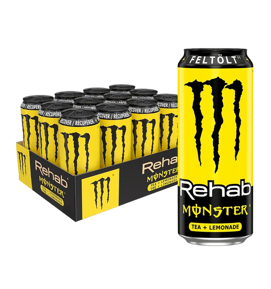 Monster Rehab - 12x 500 ml / Lemonade