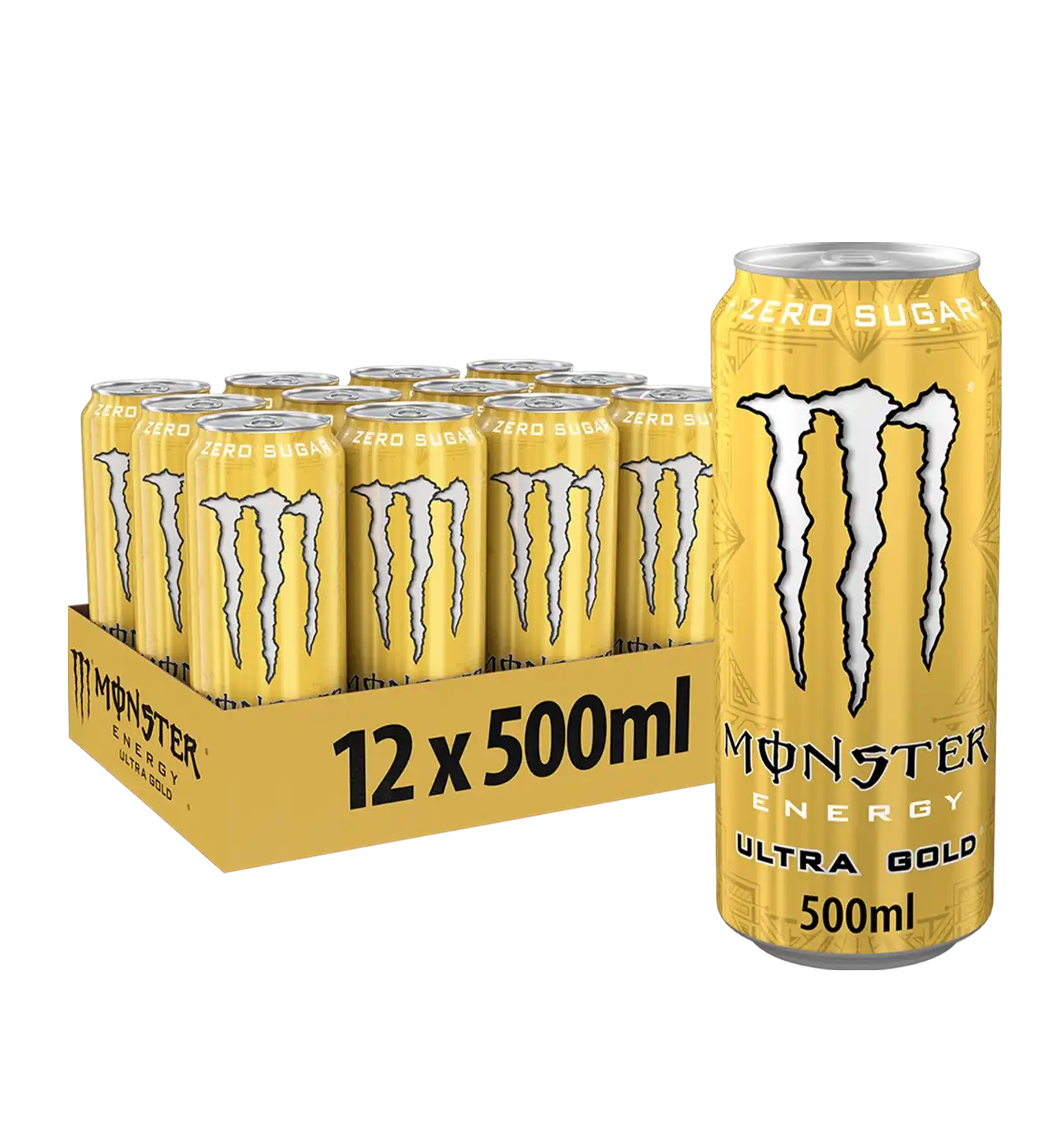 Monster Energy Ultra - 12x 500 ml / Gold