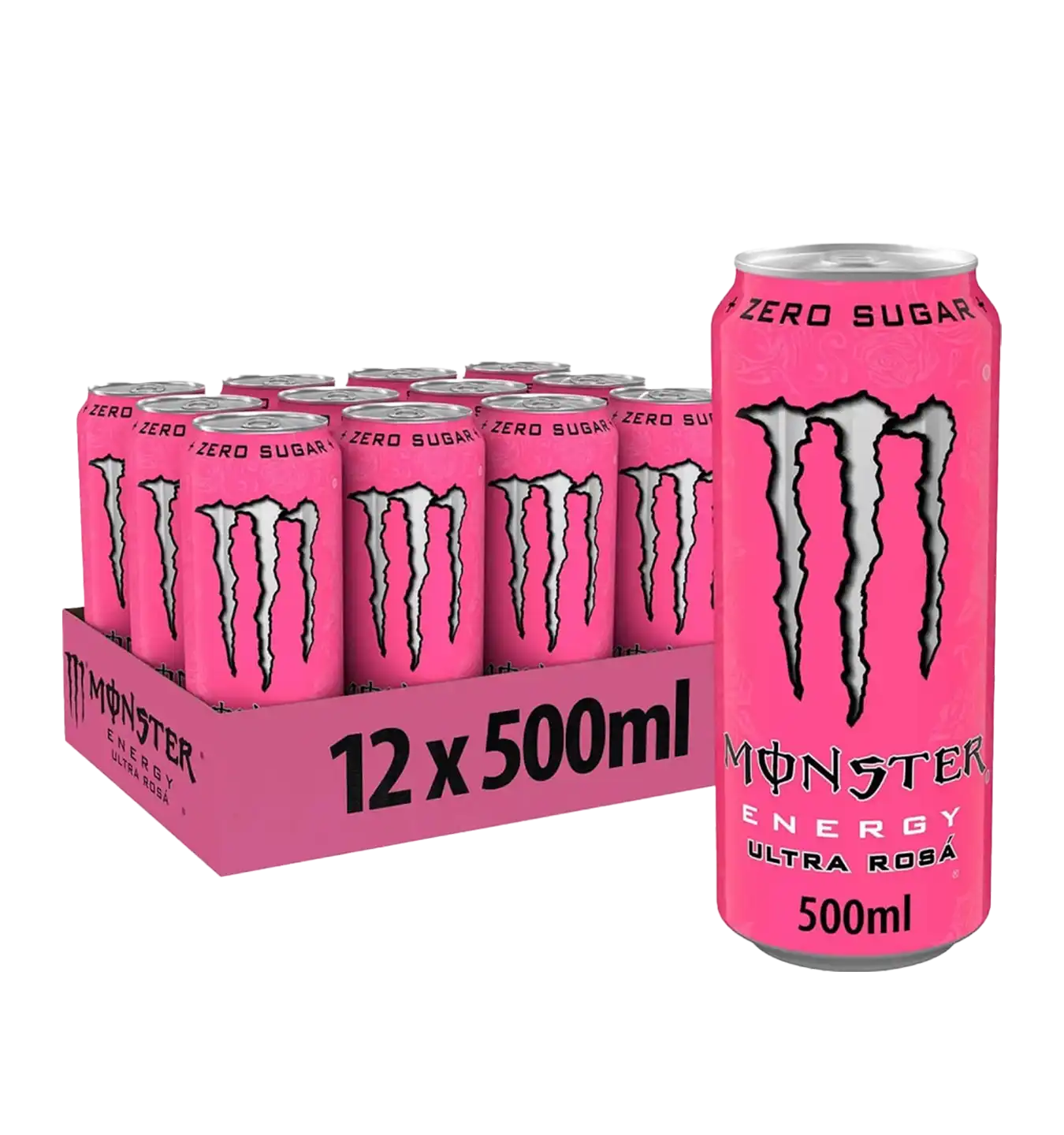 Monster Energy Ultra - 12x 500 ml / Rosa