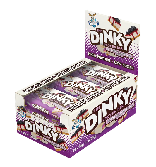 The Dinky Protein Bar - 12 repen / Blueberry Cheesecake