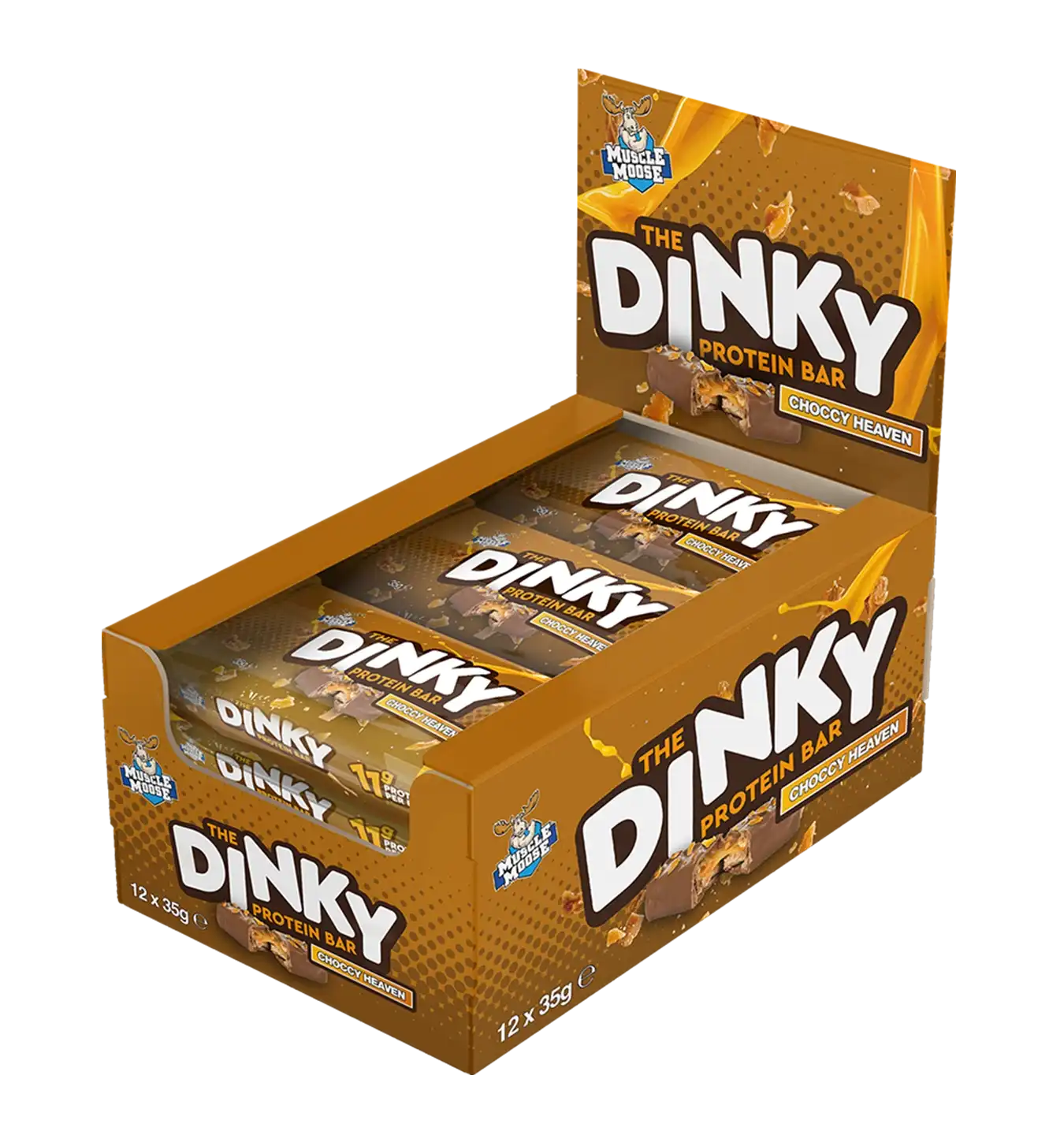 The Dinky Protein Bar - 12 repen / Choccy Heaven