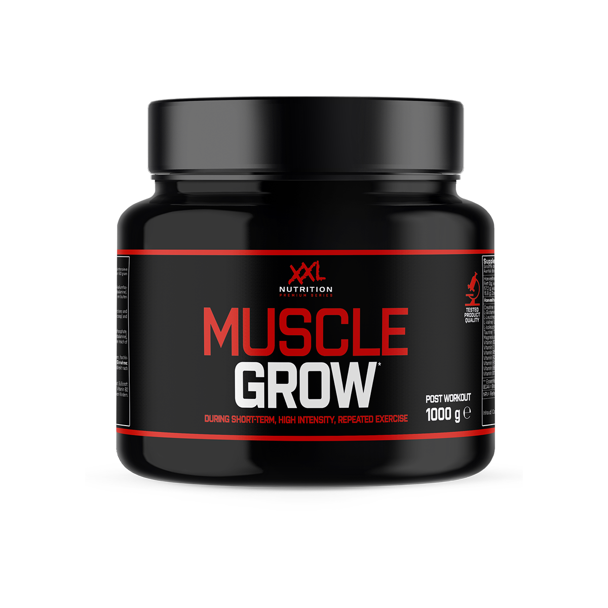 Muscle Grow Sinaasappel - Appel / 1000 g / Groen