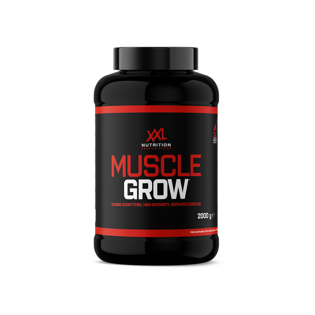 Muscle Grow Sinaasappel - Appel / 2000 g / Groen