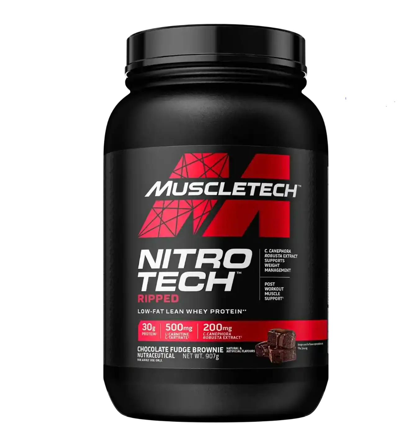 Nitro Tech Ripped - 907 g / Chocolade