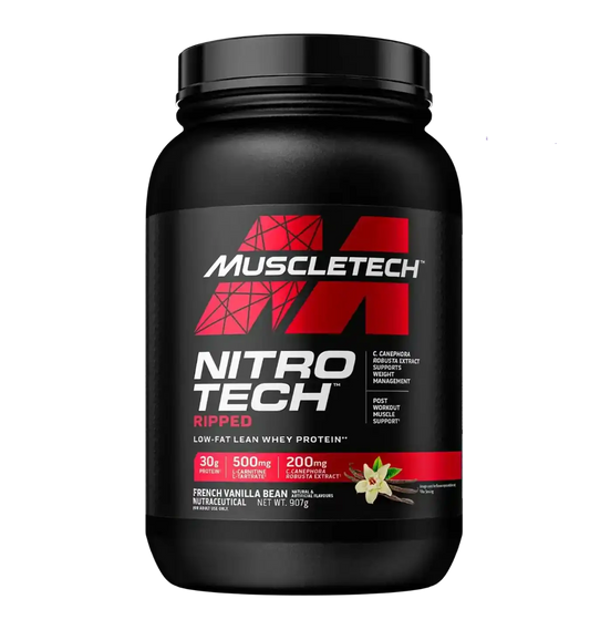 Nitro Tech Ripped - 907 g / Vanille