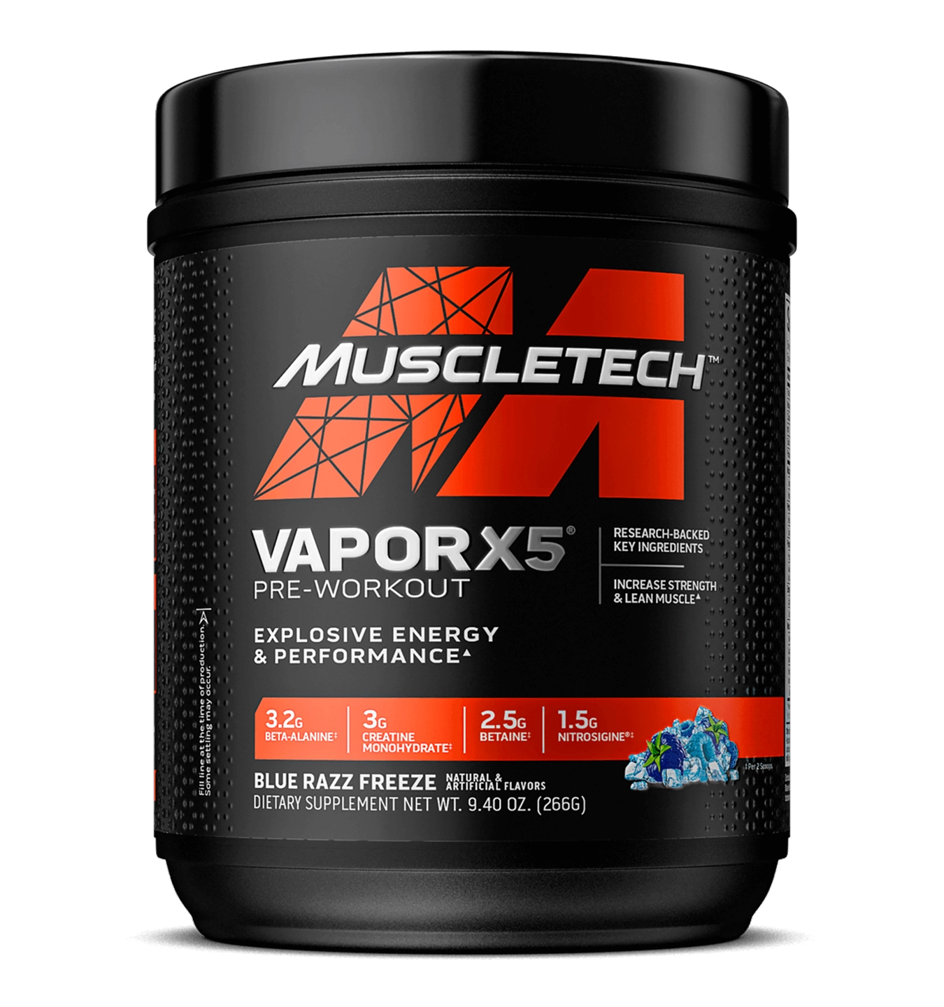 naNO VaporX5 Next Gen - 15 servings / Blue raspberry