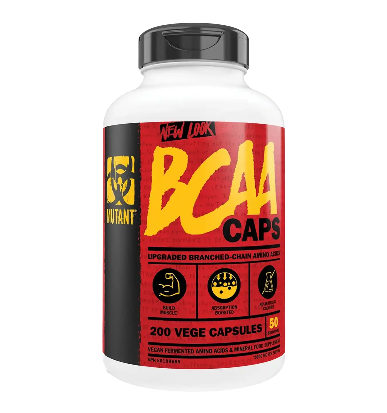 Mutant BCAA Caps - 200 v-caps