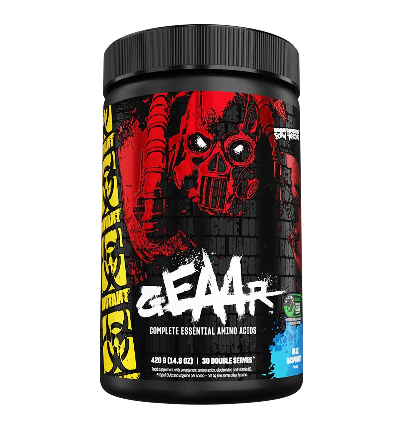 Mutant GEAAR - 30 servings / Blue raspberry