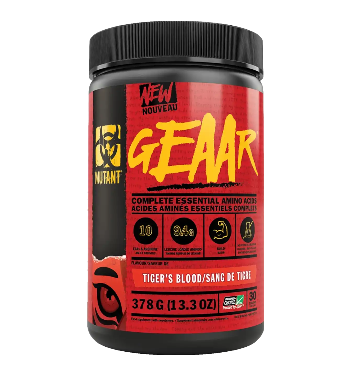 Mutant GEAAR - 30 servings / Tigers Blood
