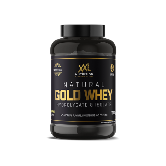 Natural Gold Whey Vanilla - Banaan / 1000 g