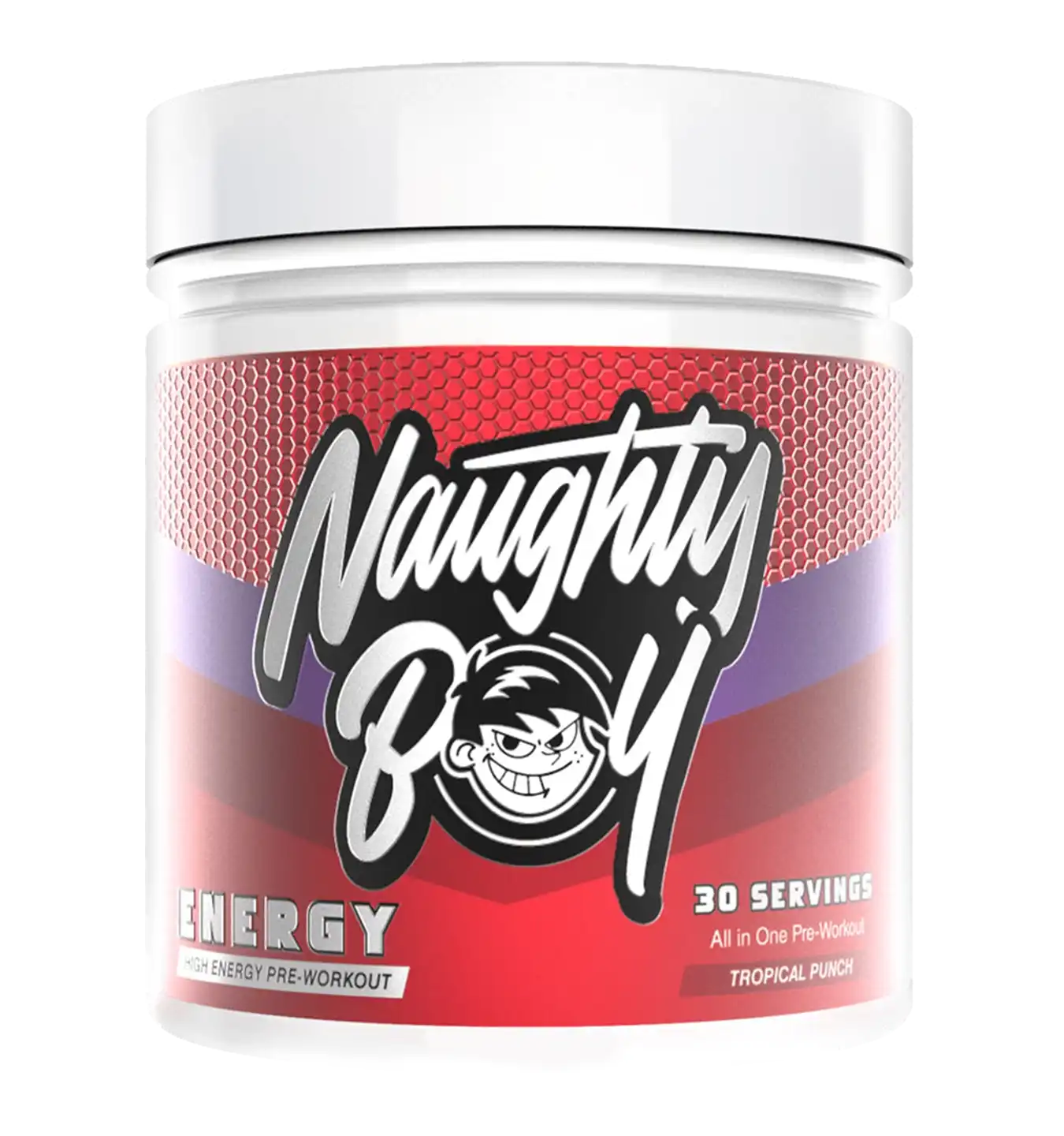 Naughty Boy Energy Pre-Workout - 30 servings / Tropical Punch