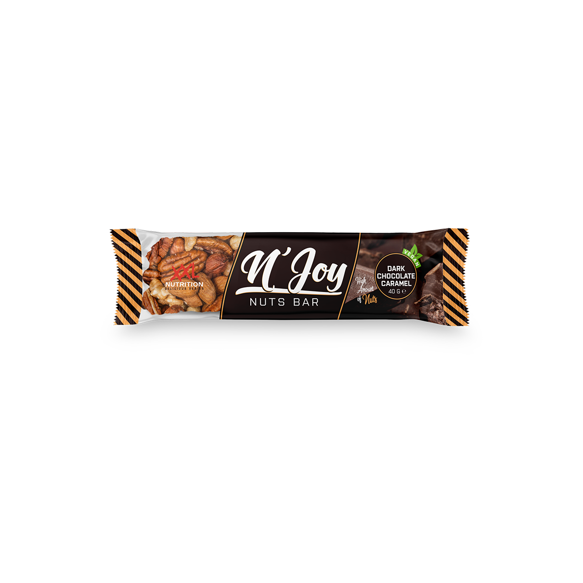 N'Joy Nuts Bar Nuts - Pure Chocolade 1 reep - Chocolade / 40 g / 1 reep