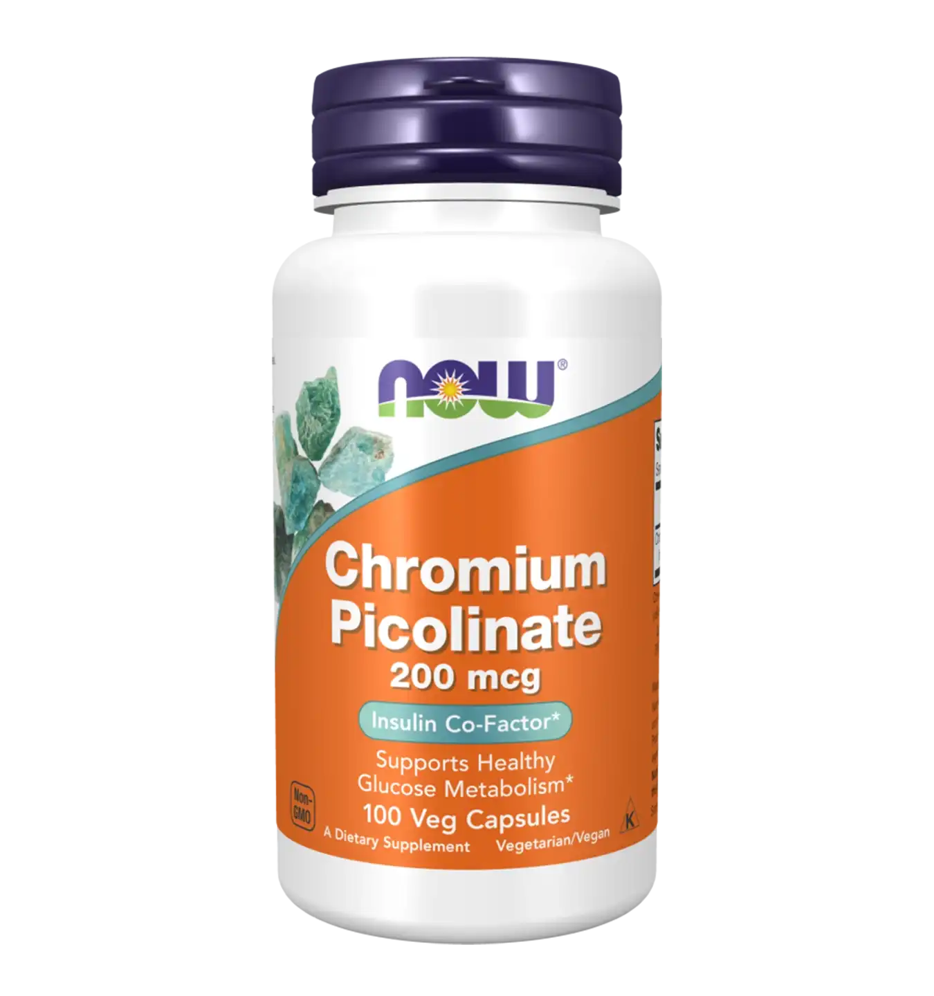 Chromium Picolinate 200mcg - 100 v-caps