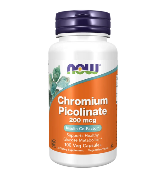 Chromium Picolinate 200mcg - 100 v-caps