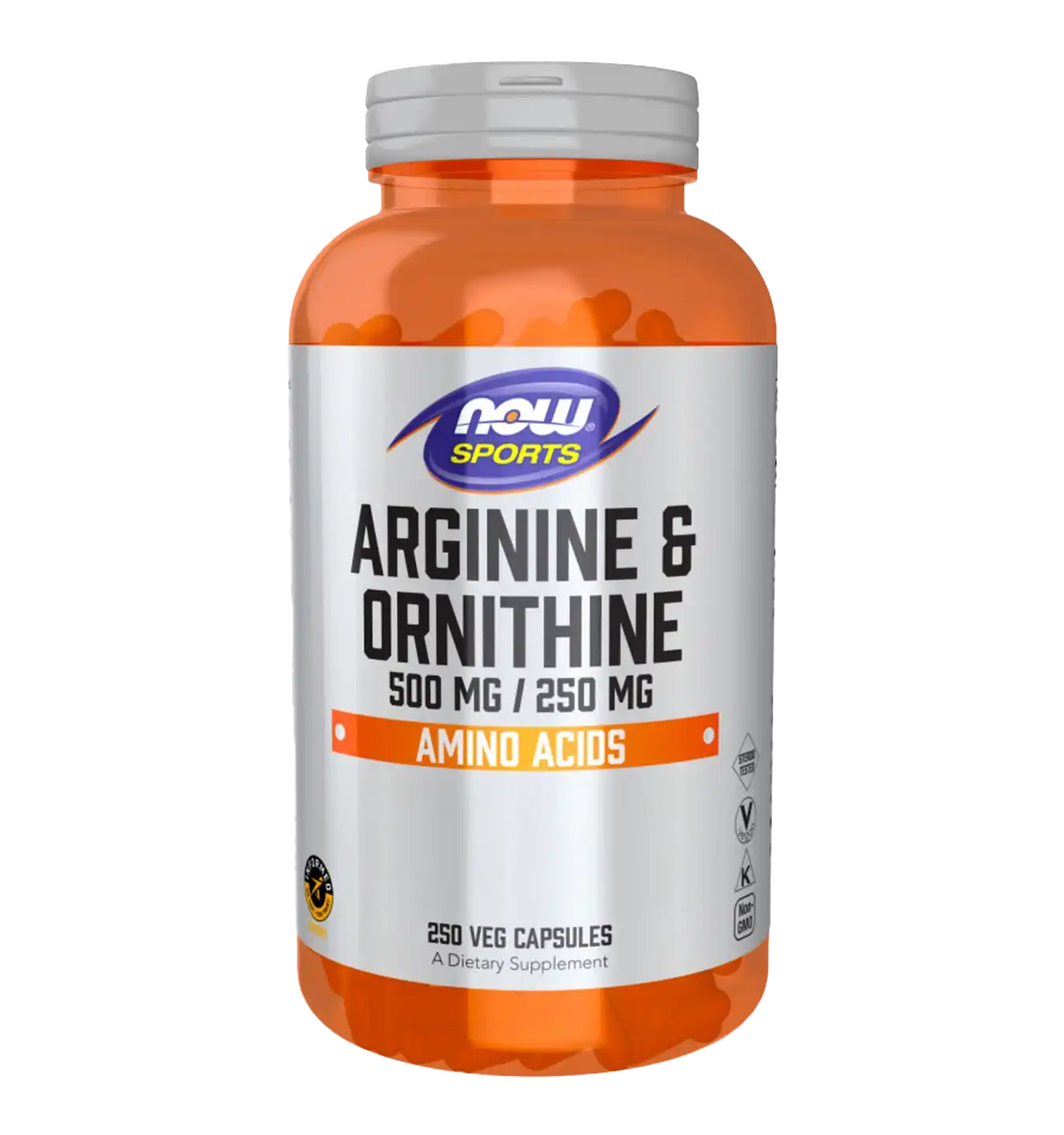 Arginine & Ornithine 500/250mg - 250 caps