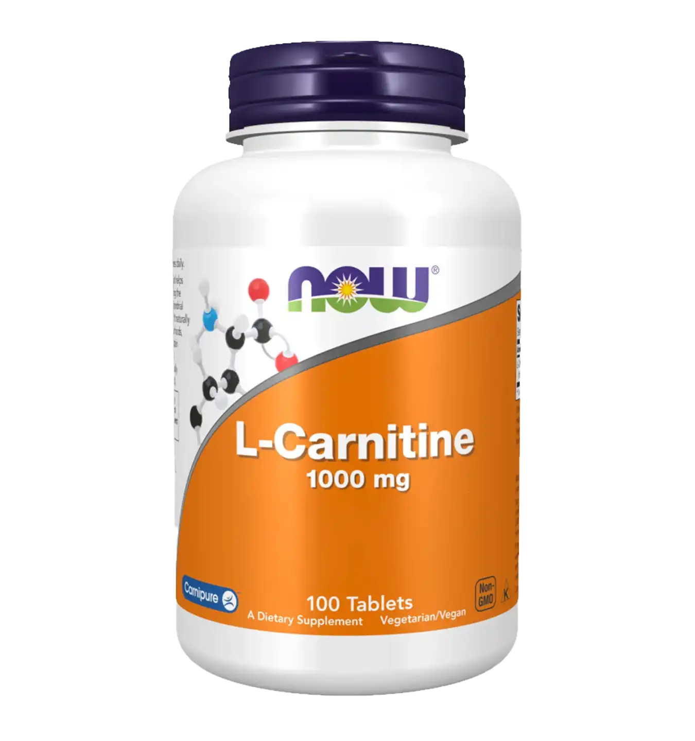 L-Carnitine 1000mg Now Foods - 100 tabl