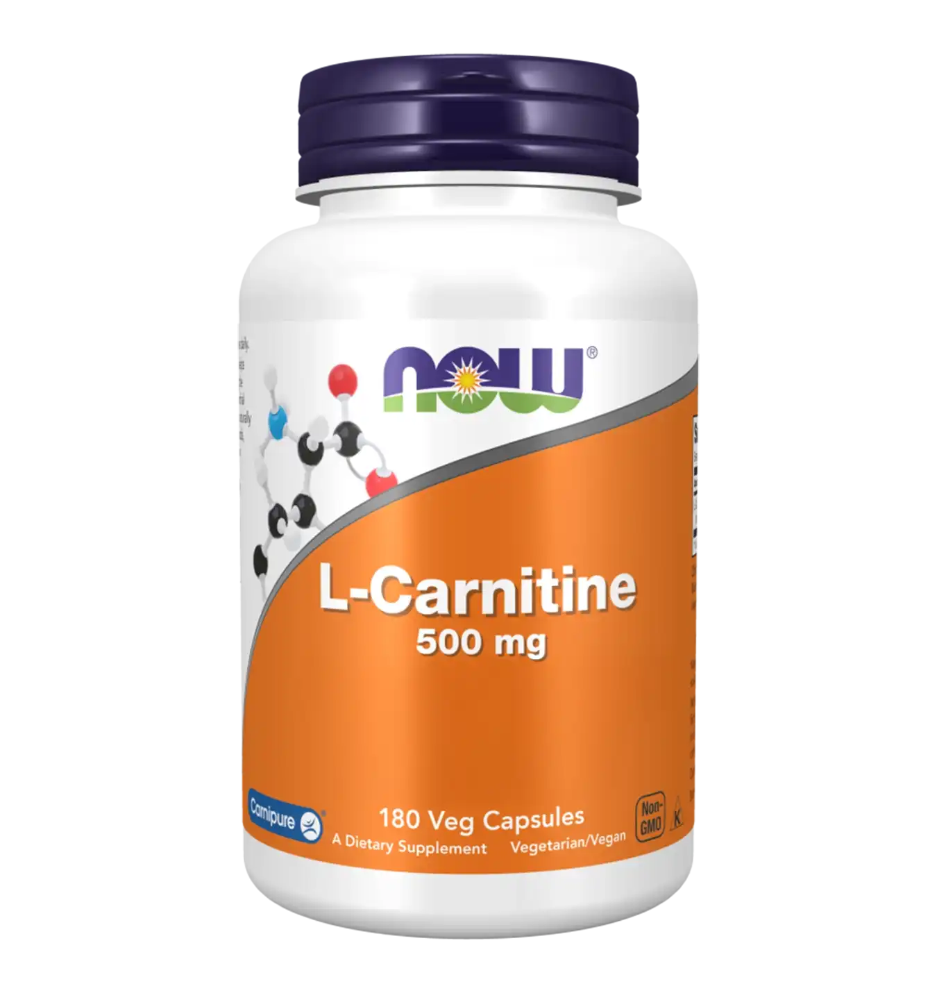 L-Carnitine 500mg - 180 v-caps