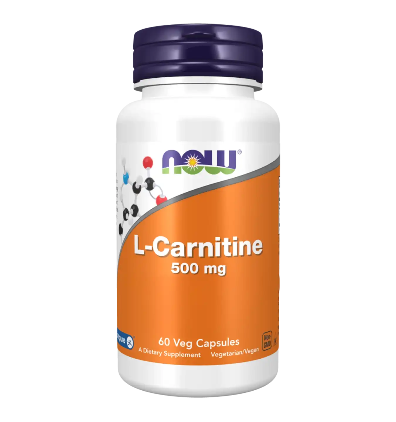 L-Carnitine 500mg - 60 v-caps