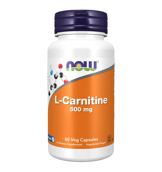 L-Carnitine 500mg - 60 v-caps
