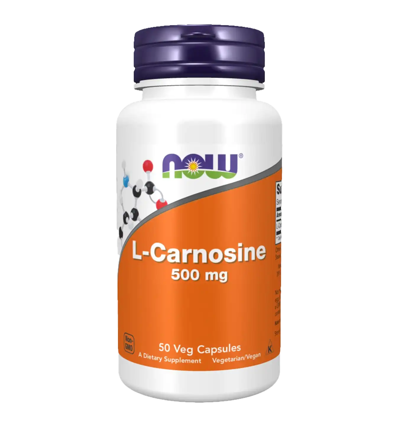 L-Carnosine 500mg - 50 v-caps