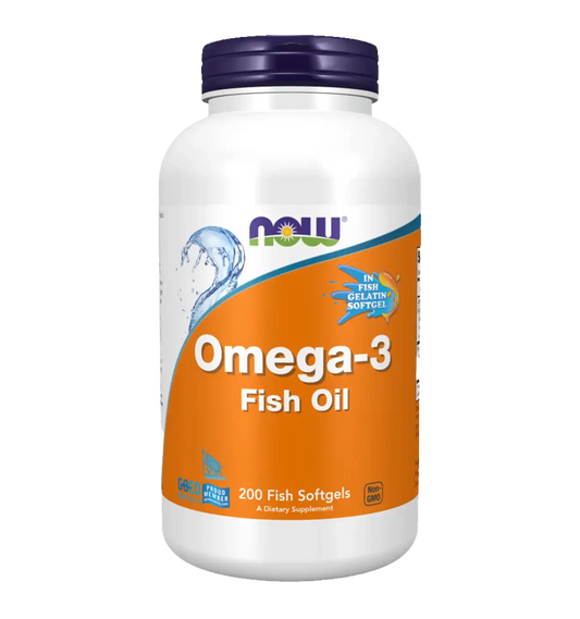 Omega-3 Molecularly Distilled Fish Softgels