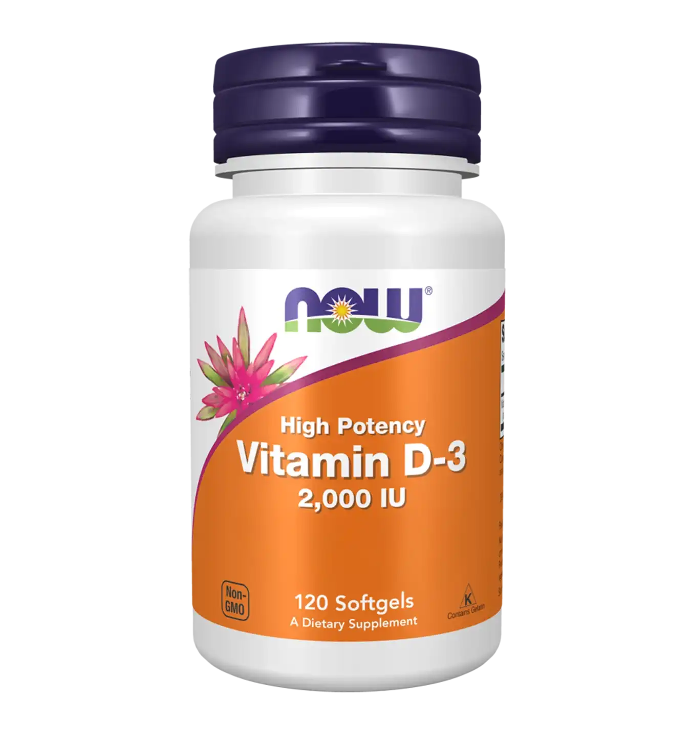 Vitamine D-3 2000IU - 120 softgels