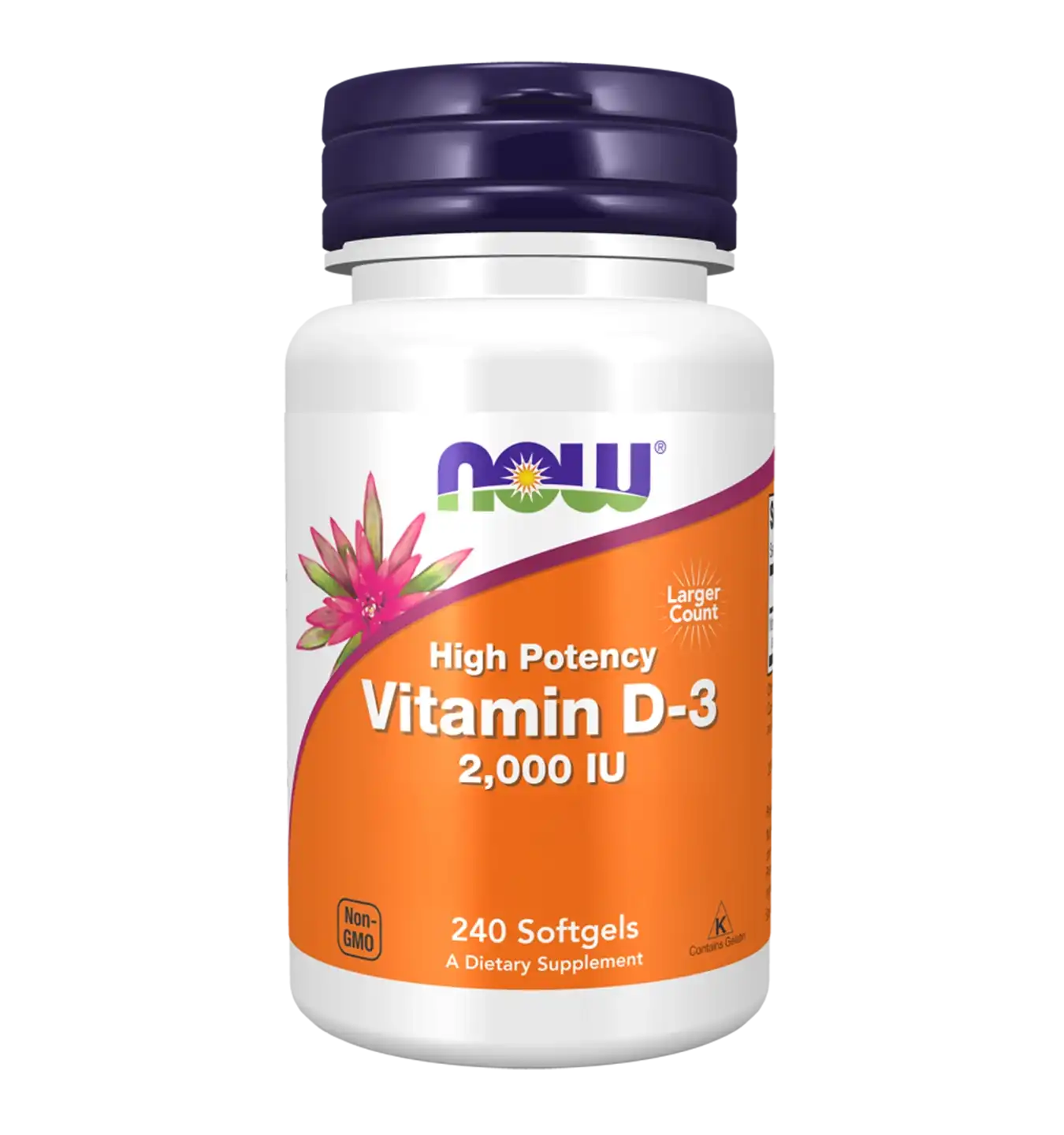 Vitamine D-3 2000IU - 240 softgels