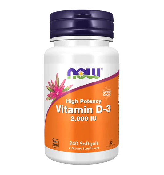 Vitamine D-3 2000IU - 240 softgels