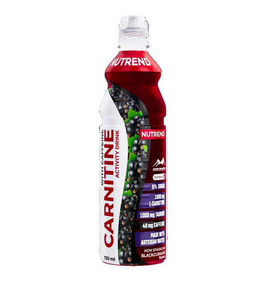 Carnitine Activity Drink with Caffeine - 8x 750 ml / Blackcurrant