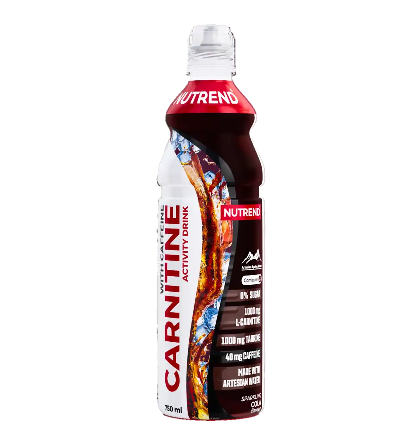 Carnitine Activity Drink with Caffeine - 8x 750 ml / Cola
