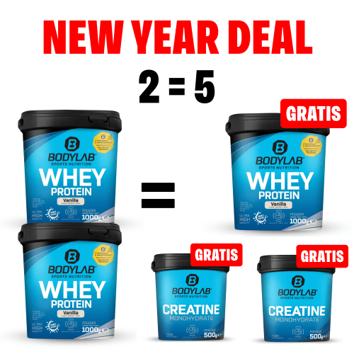 EXCLUSIEVE DEAL: 5voor2 Protein-Powerpakket met gratis Whey + 2x Creatine 500g - Default Title