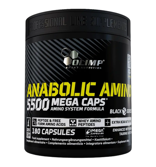 Anabolic Amino 5500 Mega Caps - 180 caps
