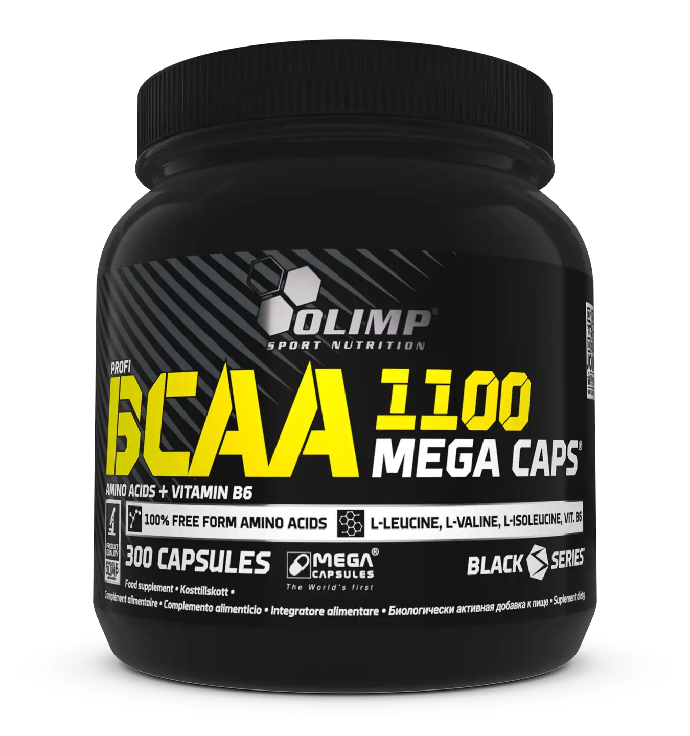 BCAA Mega Caps 1100 - 300 caps