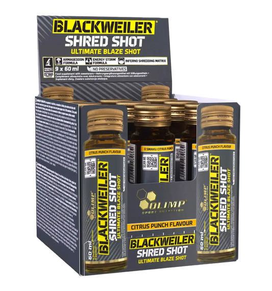 Blackweiler Shred Shot - 9 ampullen - Citrus Punch