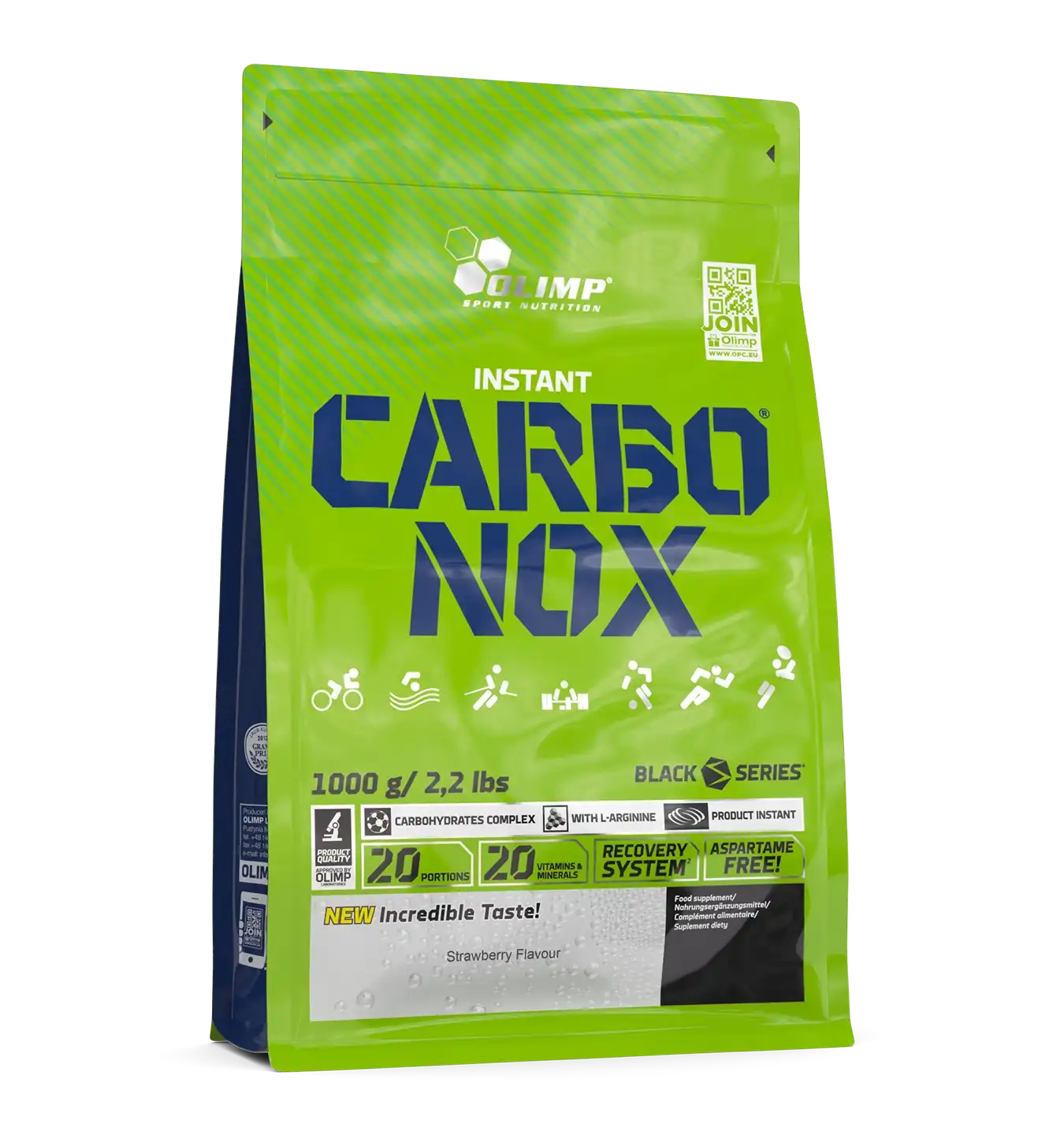 Carbo Nox - 1000 g / Strawberry