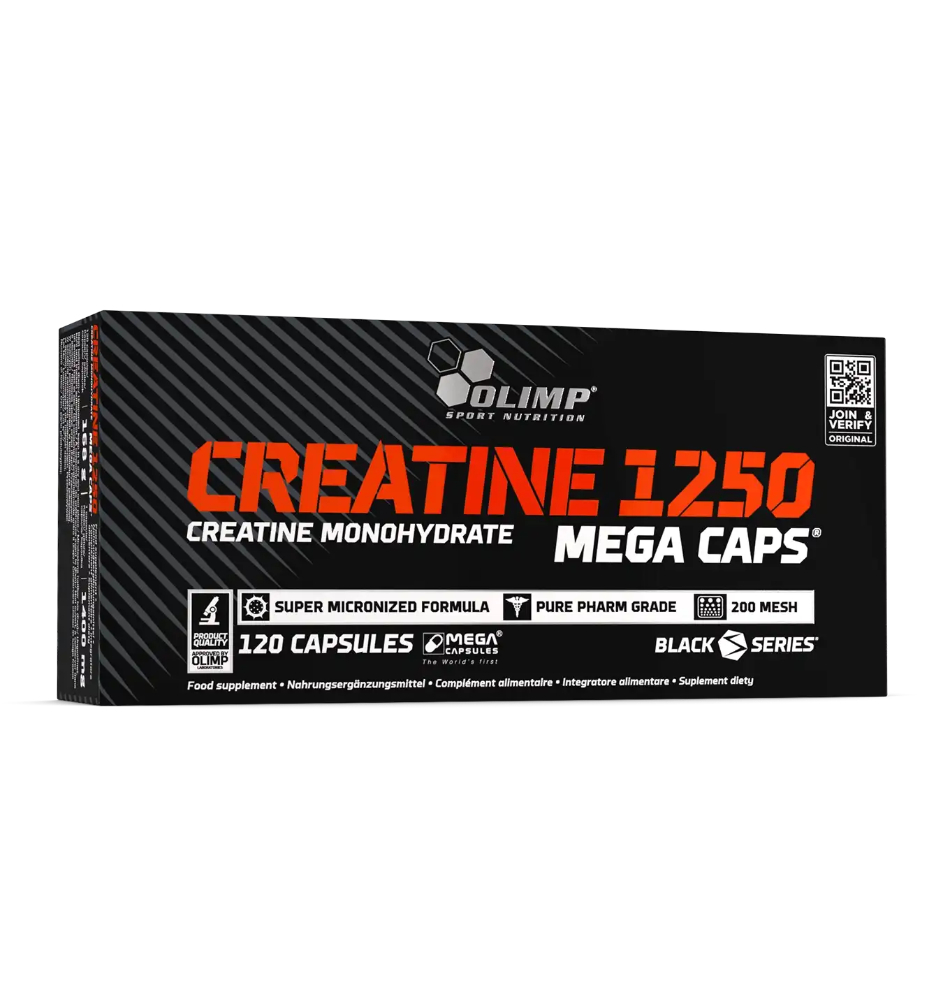 Creatine 1250 Mega Caps - 120 caps
