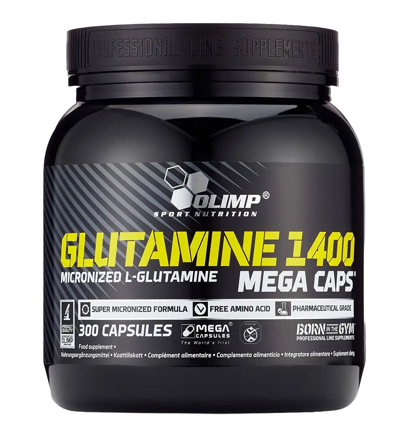 Glutamine Mega Caps 1400 - 300 caps