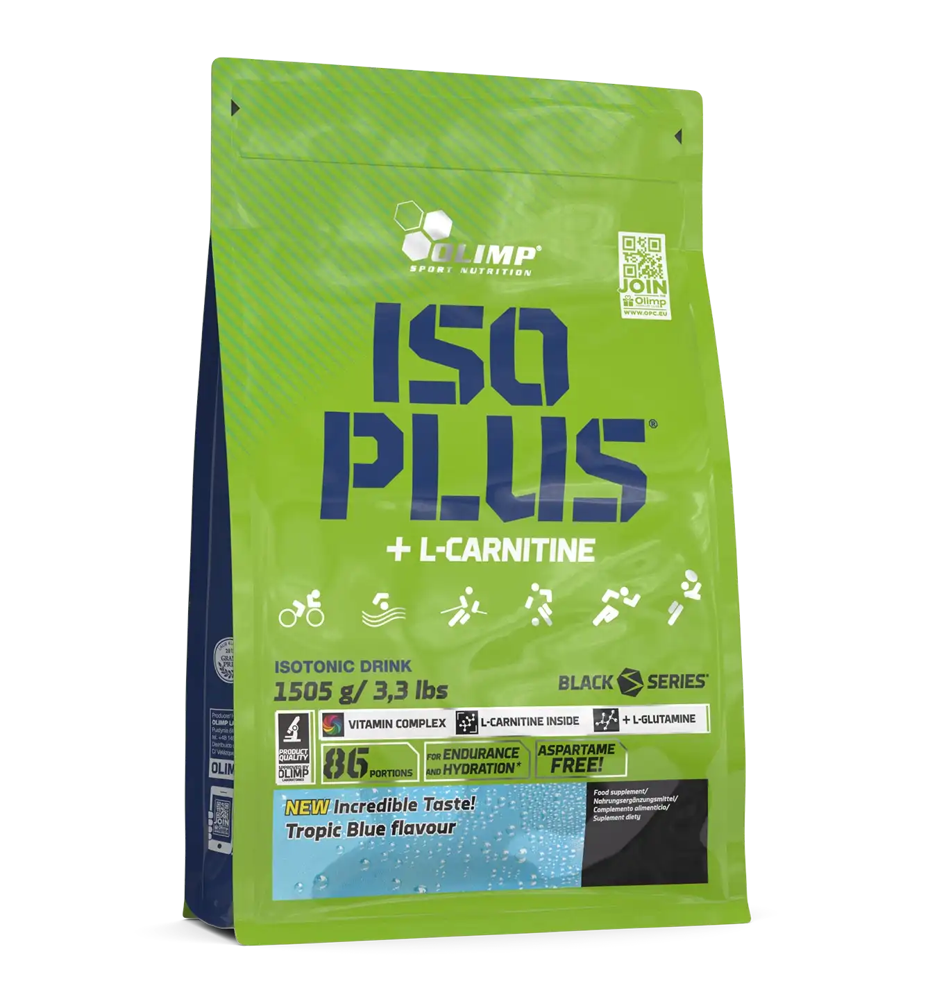 Iso Plus - 1505 g / Tropic Blue