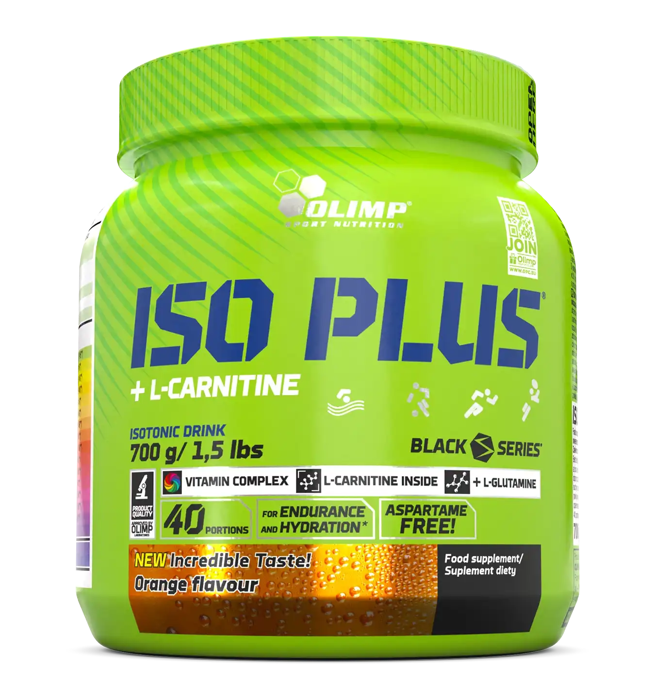 Iso Plus - 700 g / Orange