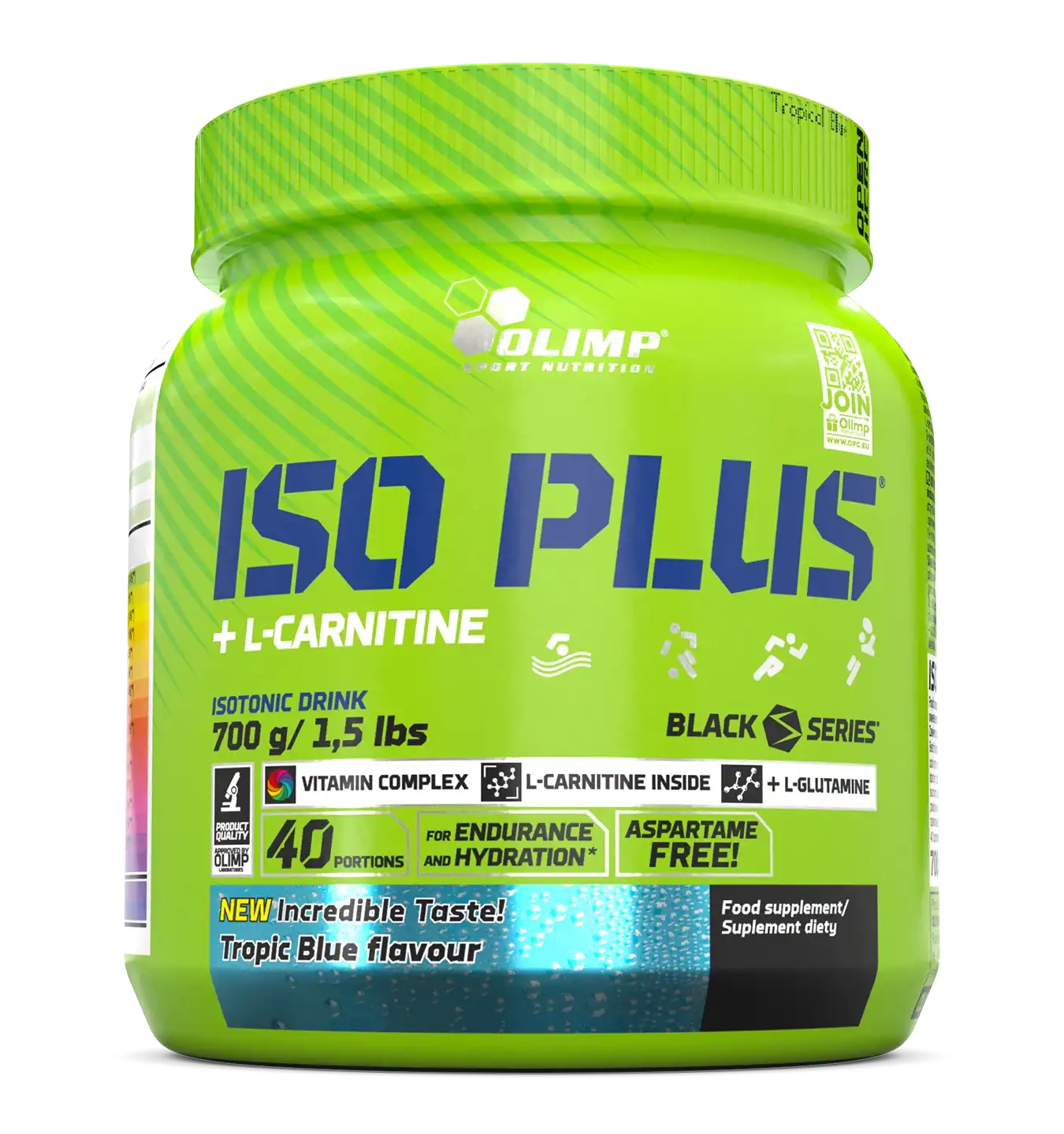 Iso Plus - 700 g / Tropic Blue