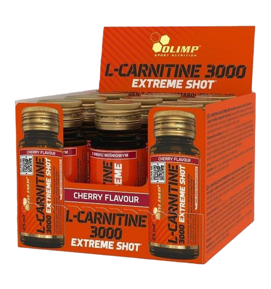L-Carnitine Extreme Shot - 9 ampullen / Cherry