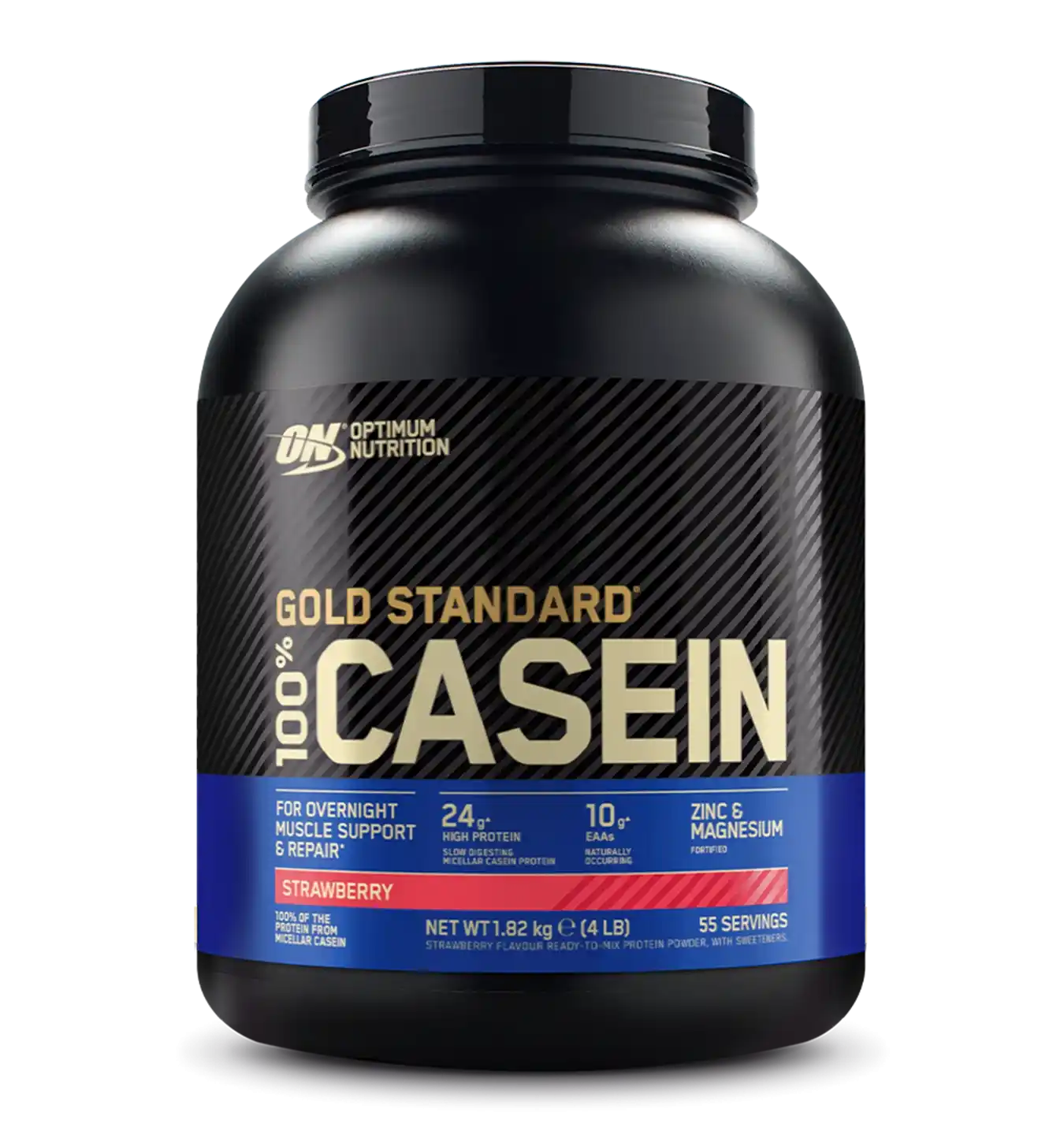 100% Casein Gold Standard - 1820 g / Aardbei