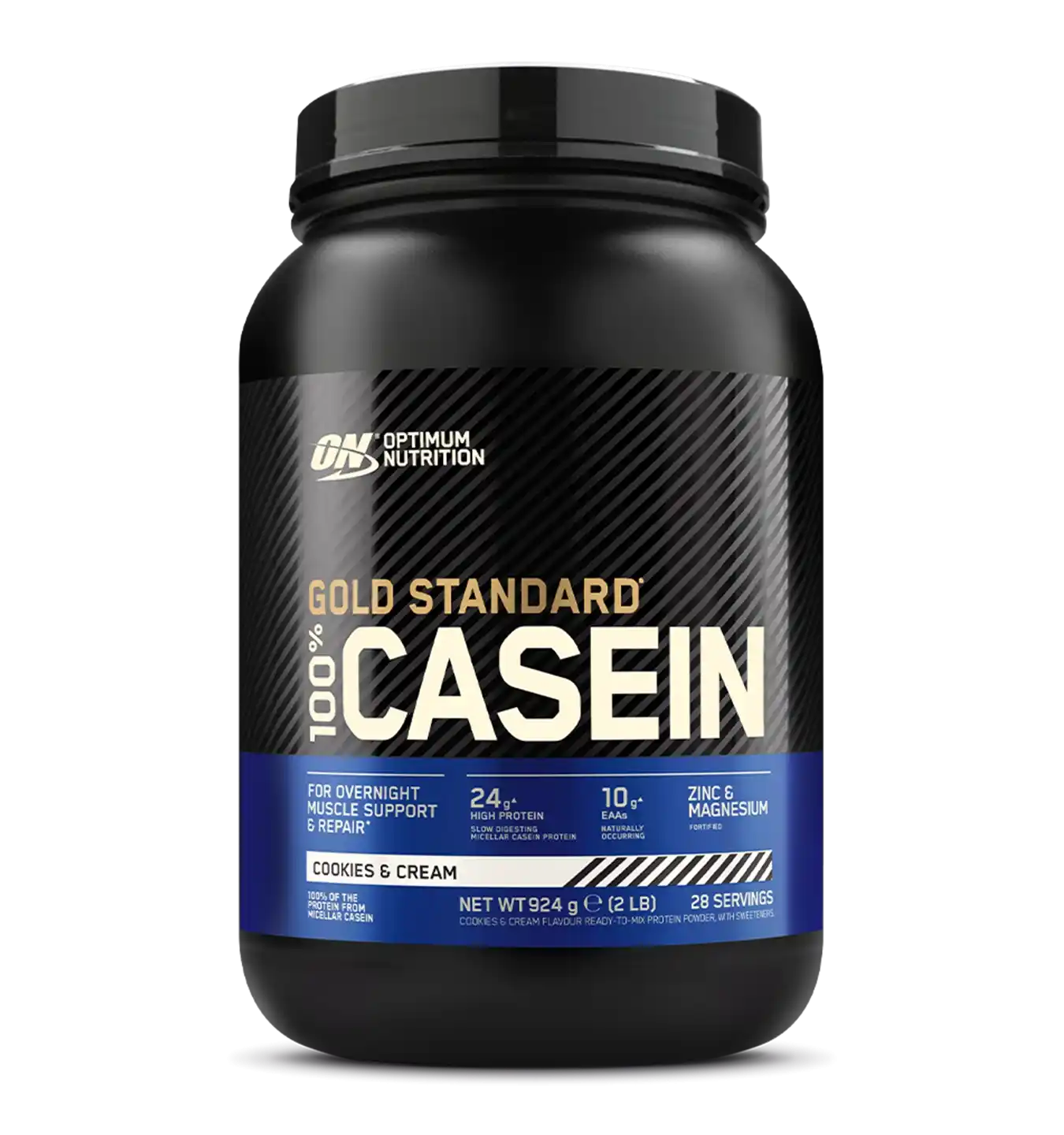 100% Casein Gold Standard - 908 g / Cookies & Cream