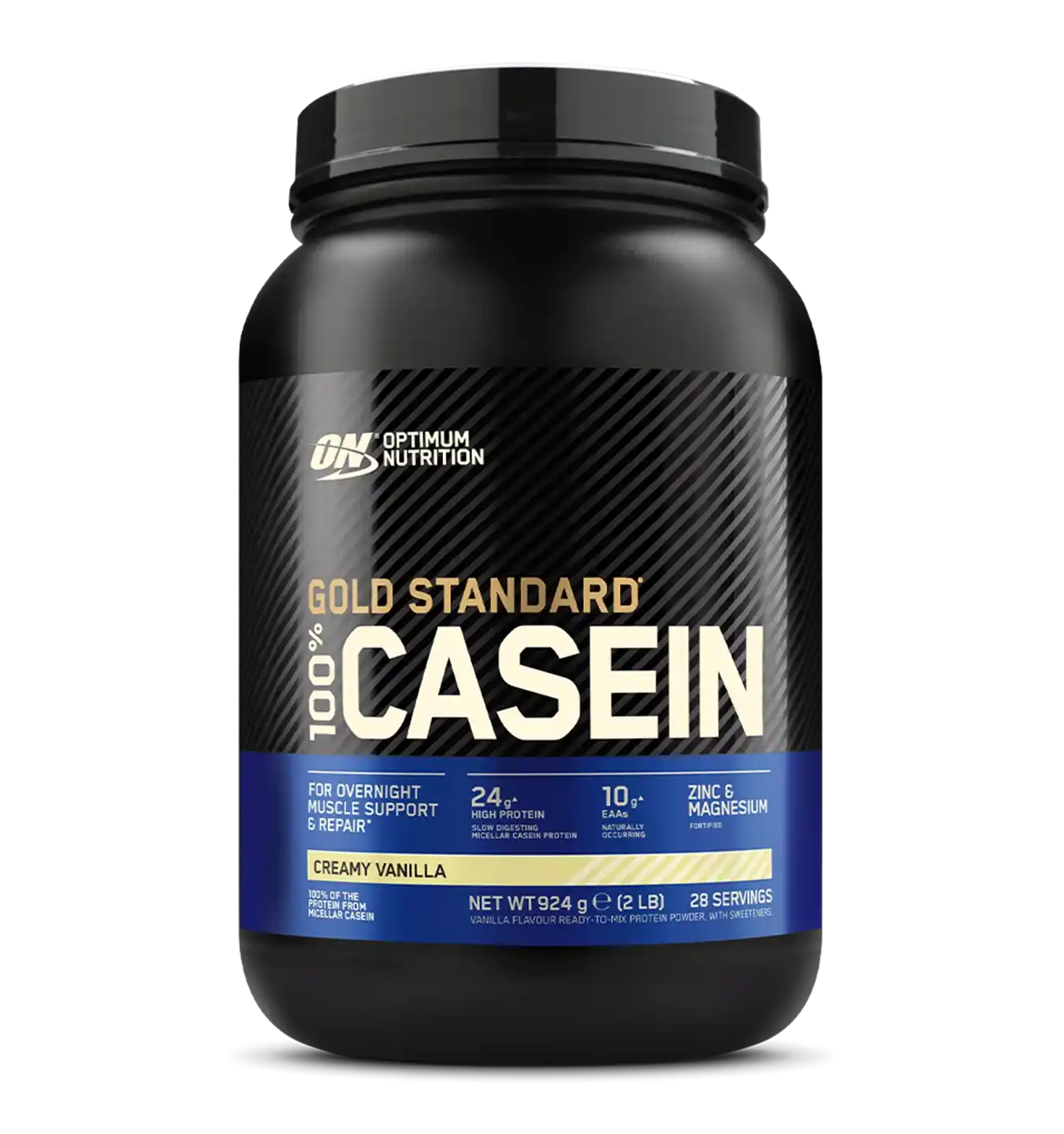 100% Casein Gold Standard - 908 g / Vanille