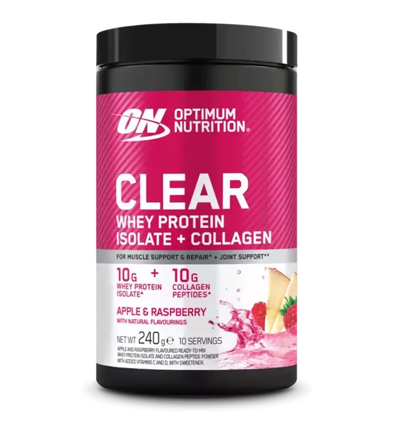 Clear Whey + Collagen - 240 g / Apple & Raspberry