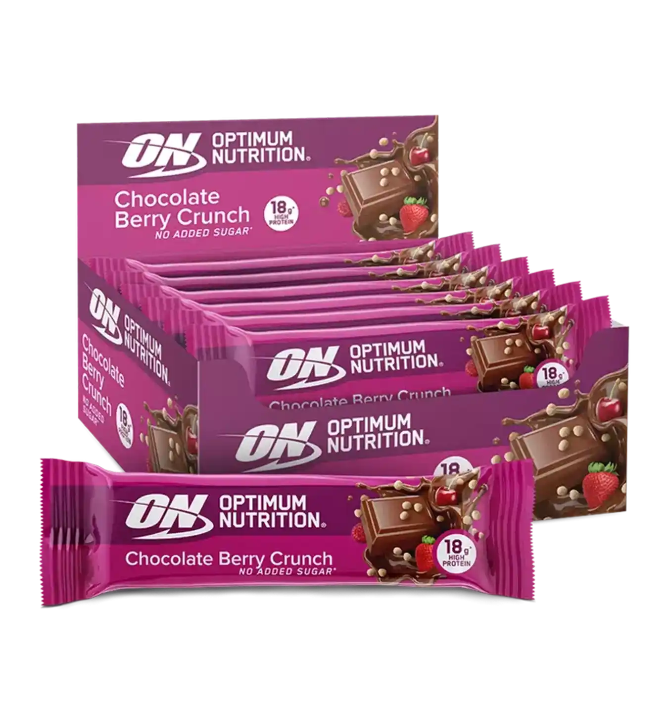 Crunchy Protein Bar - 12 repen / Chocolate Berry Crunch
