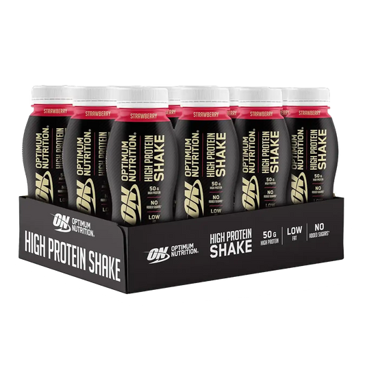 High Protein Shake - 12x 500 ml / Aardbei