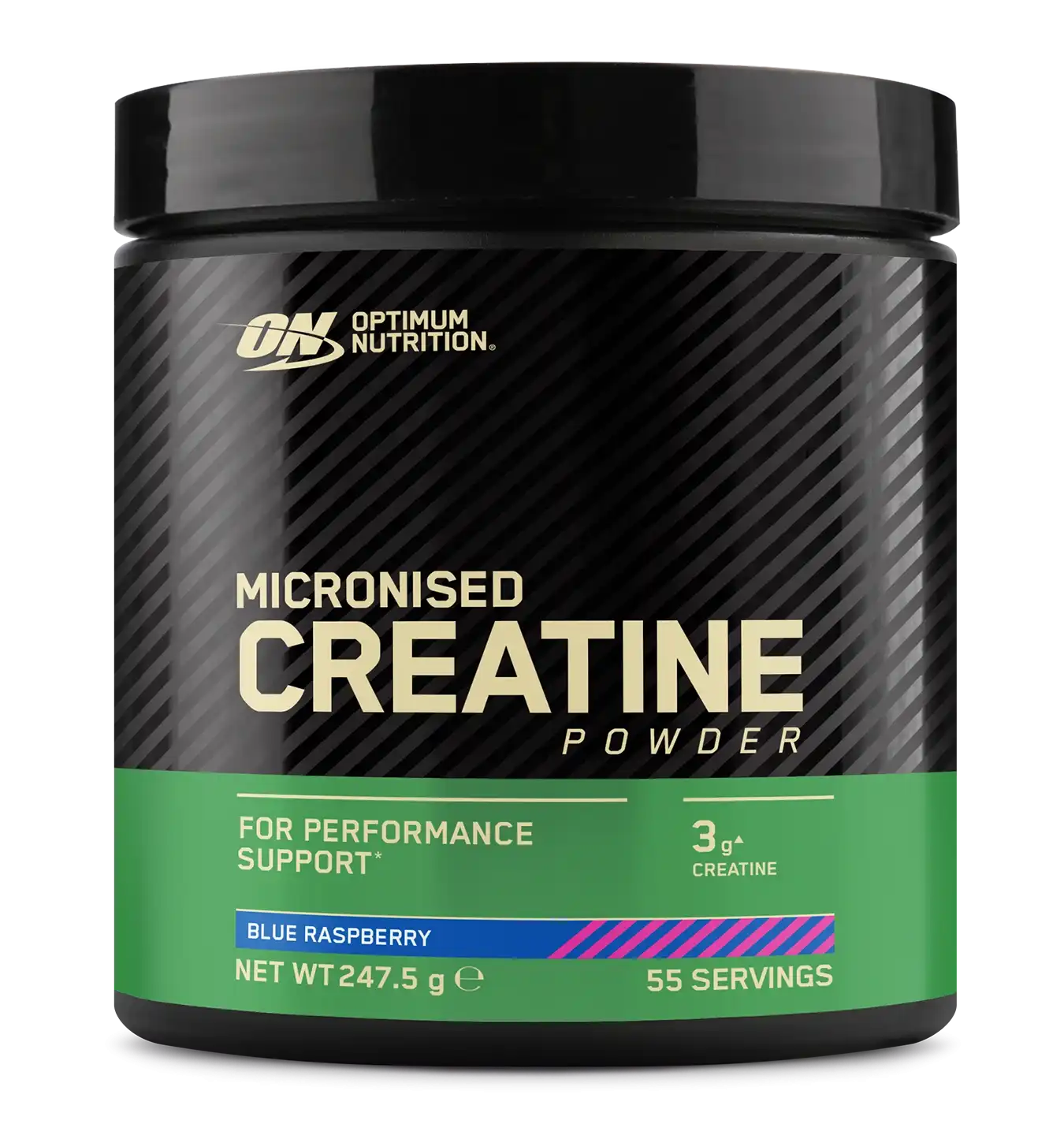 Micronized Creatine Flavoured - 55 Servings / Blue raspberry