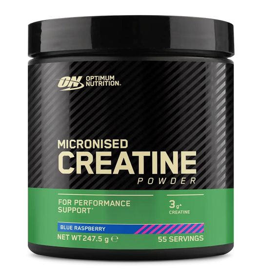 Micronized Creatine Flavoured - 55 Servings / Blue raspberry